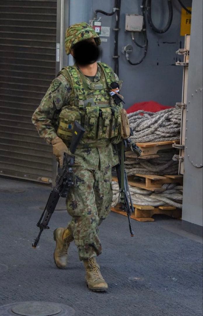 戦闘装着帯、水陸一般用 陸上自衛隊 チェストリグ タクティカルベスト　レプリカ