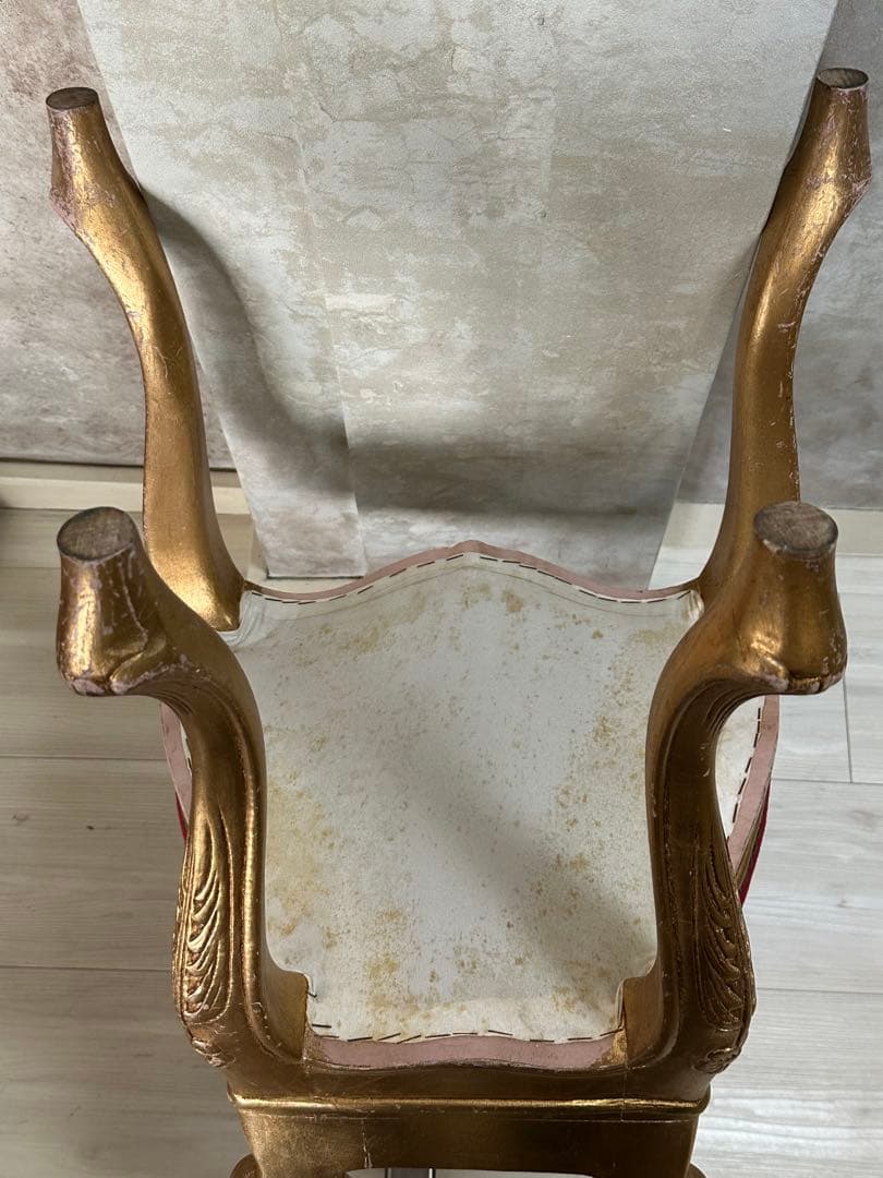 値下げ！！アンティーク　椅子　王様風