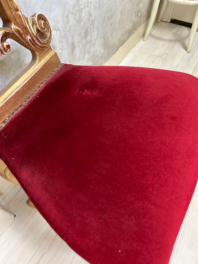 値下げ！！アンティーク　椅子　王様風