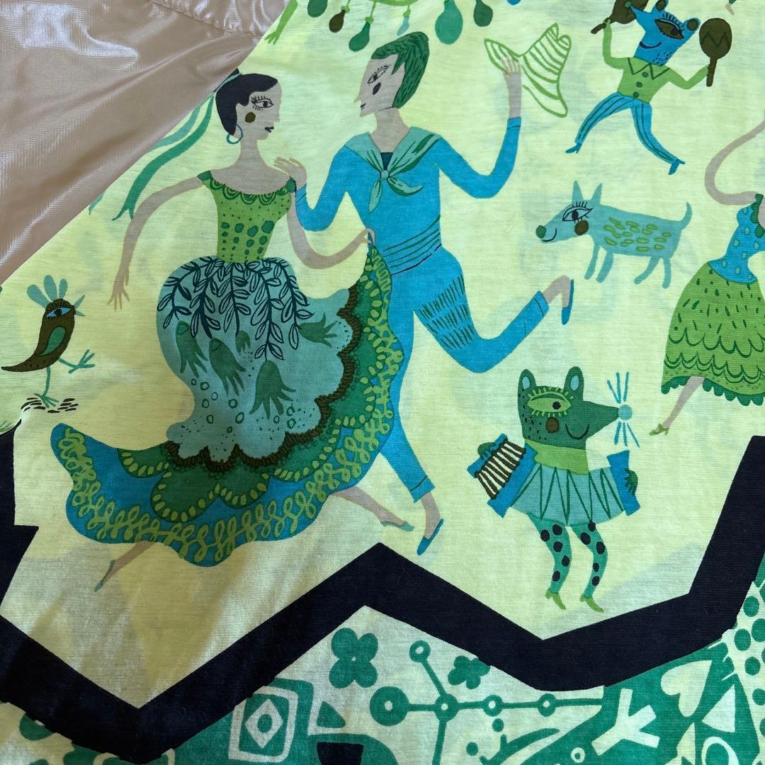 【美品】✨トクコプルミエヴォル✨ウルグアイのカーニバルノースリーブチュニック❤️❤️