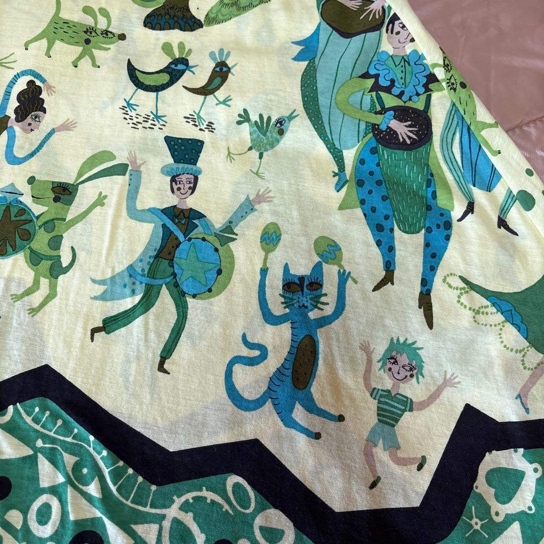 【美品】✨トクコプルミエヴォル✨ウルグアイのカーニバルノースリーブチュニック❤️❤️