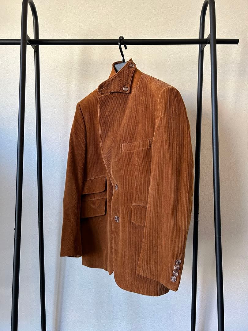 ヨーロッパ古着 コーデュロイ テーラードジャケット ユーロヴィンテージ