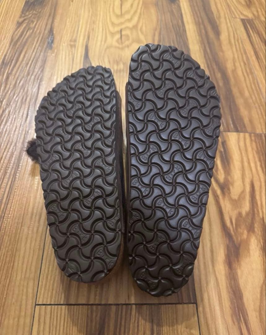 ビルケンシュトック アリゾナ ハバナ ファー サンダル オイルヌバック ボストン