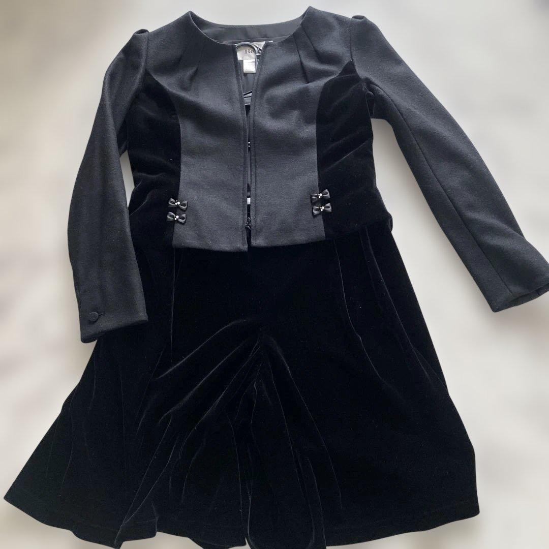 ルネ ベロアジャケットとキュロットのセット