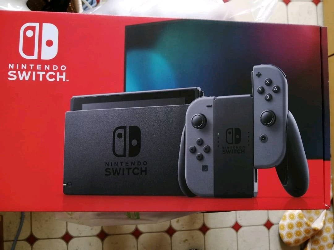 【新品未開封】Switch グレー スイッチ