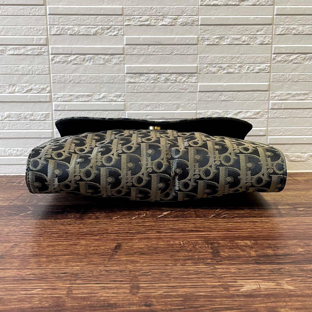 ディオール Dior トロッター クラッチ バッグ ポーチ セカンド ナイロン.