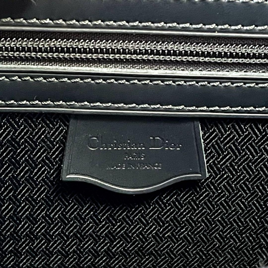 ディオール Dior トロッター クラッチ バッグ ポーチ セカンド ナイロン.