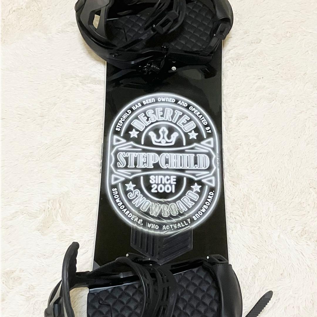 初中級者向け ダブルキャンバー STEPCHILD DESERTED 148cm