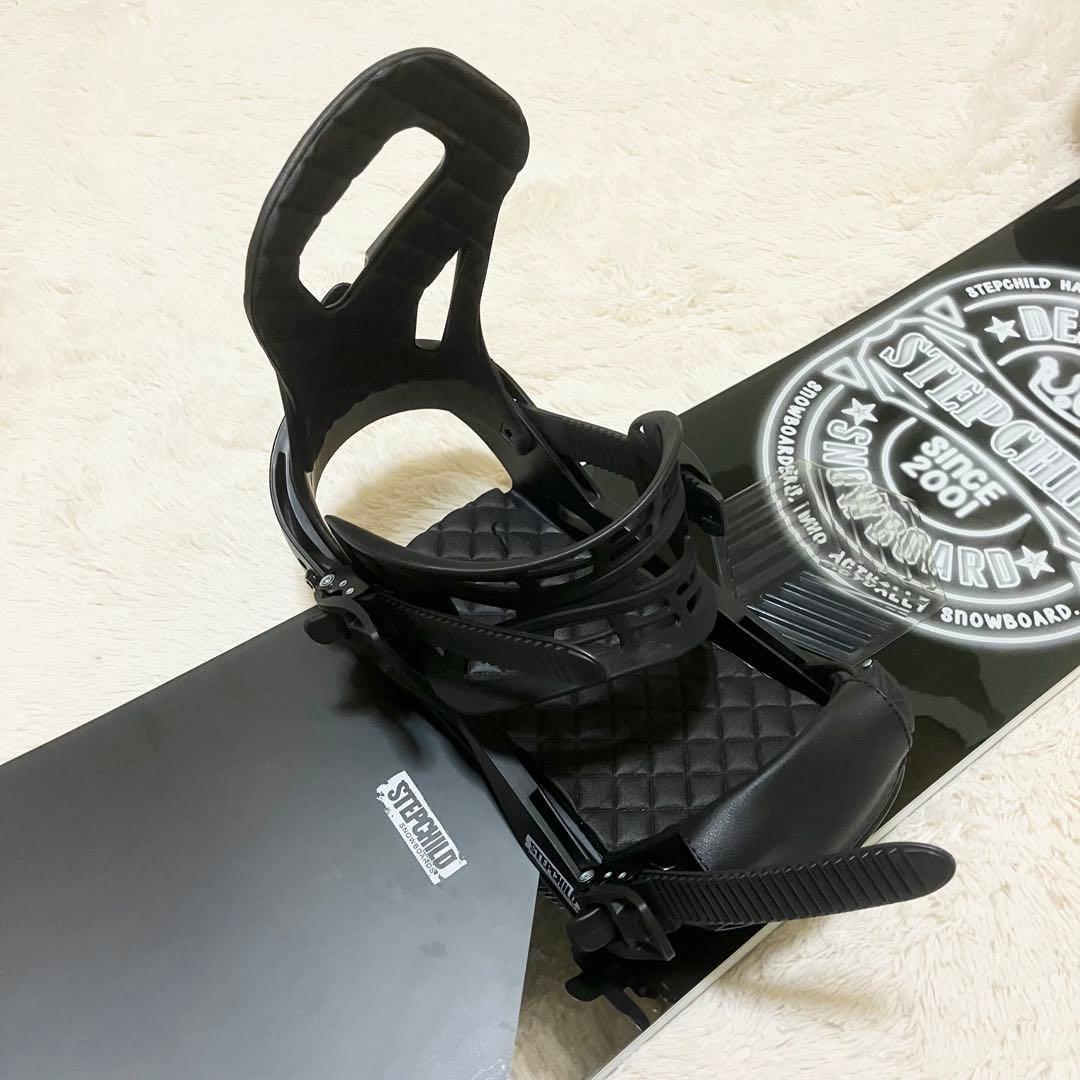 初中級者向け ダブルキャンバー STEPCHILD DESERTED 148cm