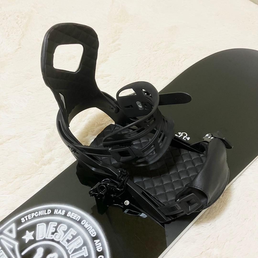 初中級者向け ダブルキャンバー STEPCHILD DESERTED 148cm