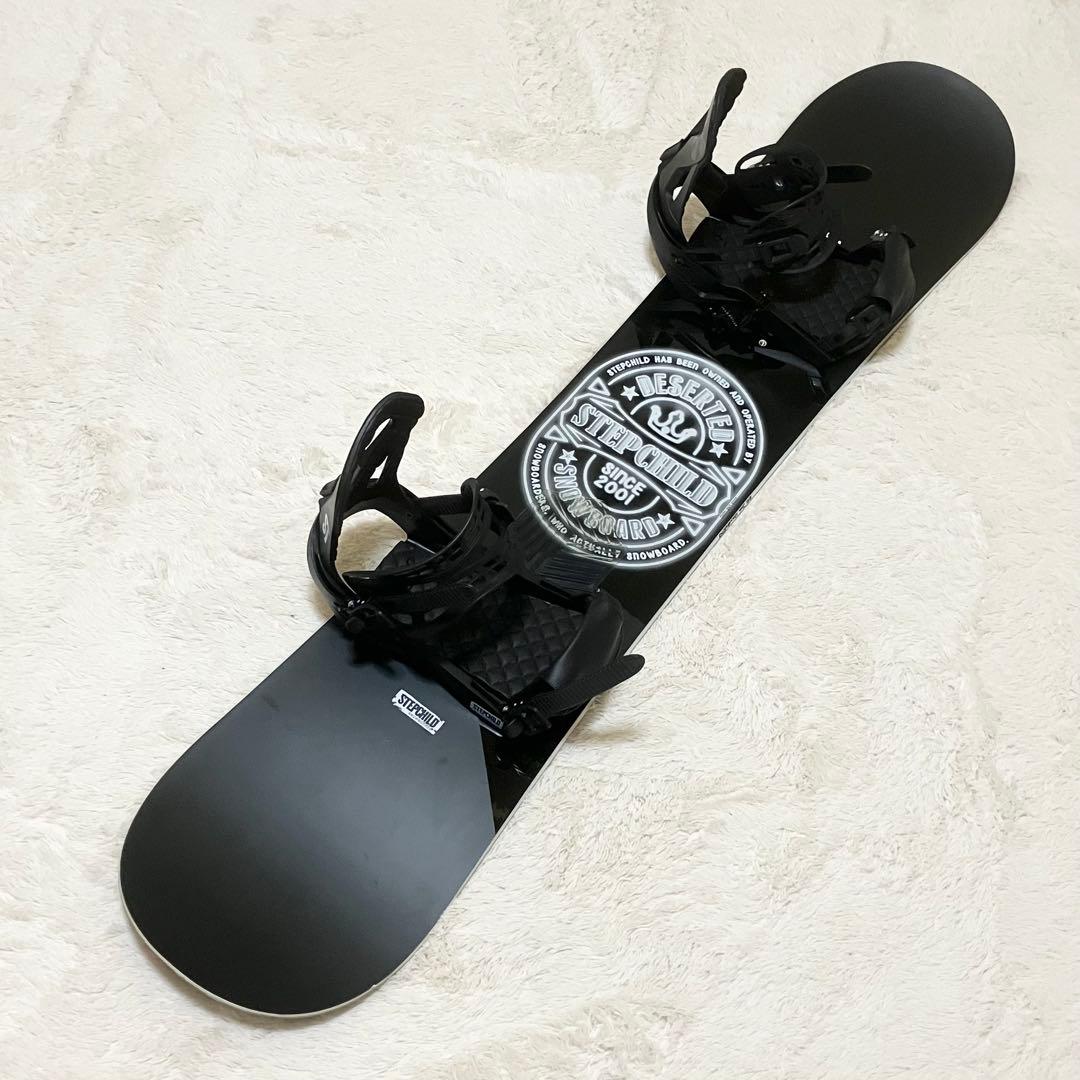 初中級者向け ダブルキャンバー STEPCHILD DESERTED 148cm