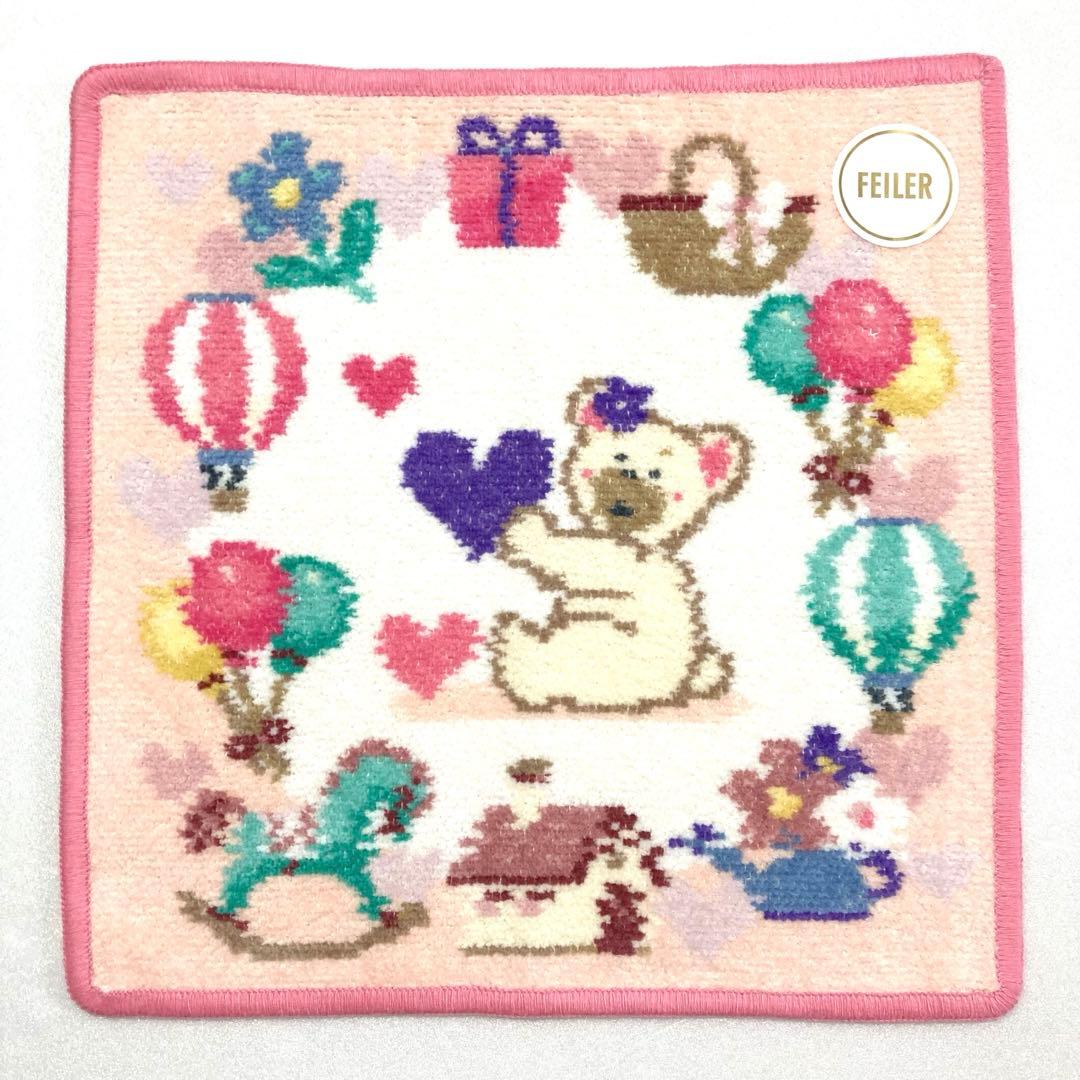 学校フェイラーの タグ付携帯スリッパと フェイラーの新品未使用のハンカチのセット