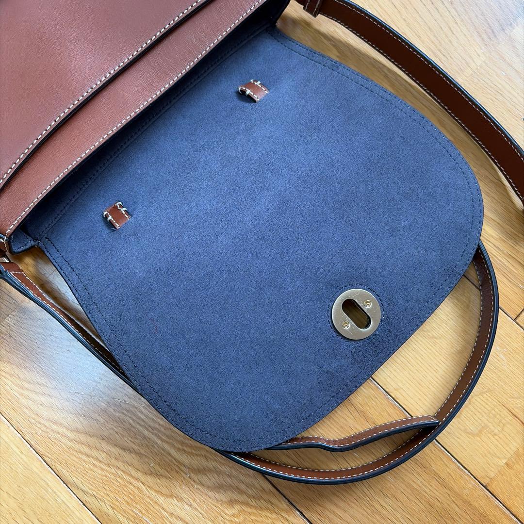 アニエス・ベー ショルダーバッグ ブラウン