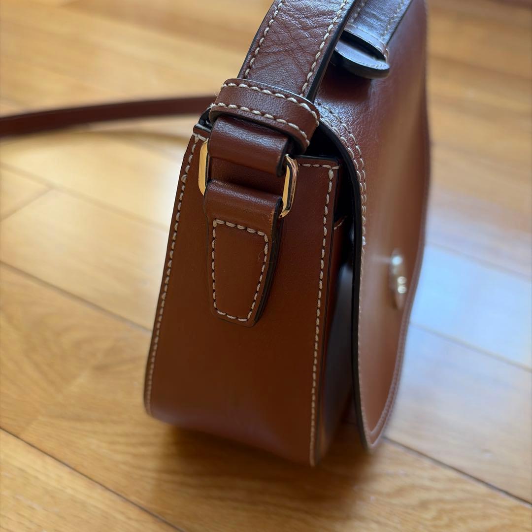 アニエス・ベー ショルダーバッグ ブラウン