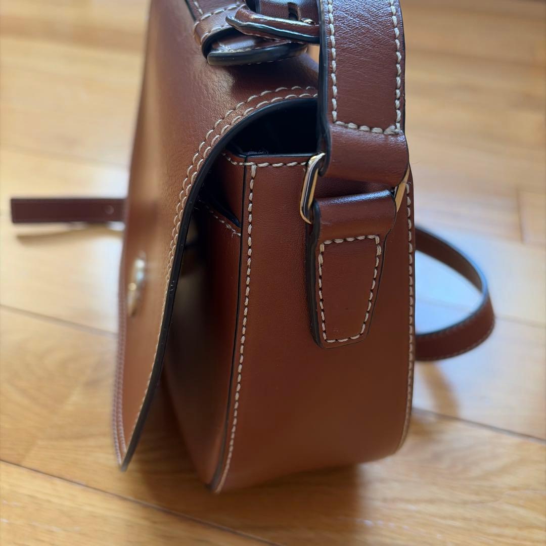 アニエス・ベー ショルダーバッグ ブラウン