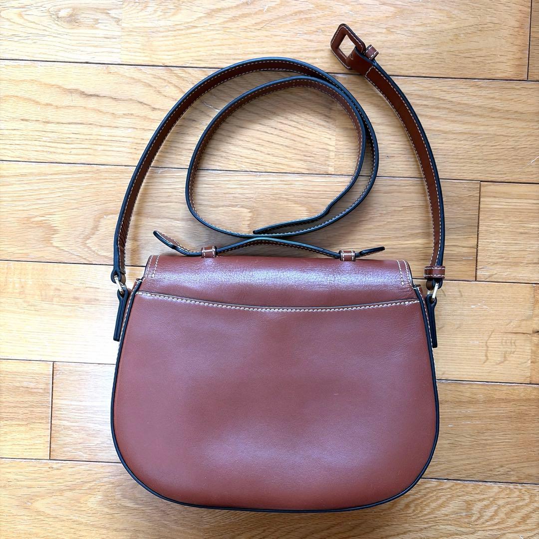 アニエス・ベー ショルダーバッグ ブラウン