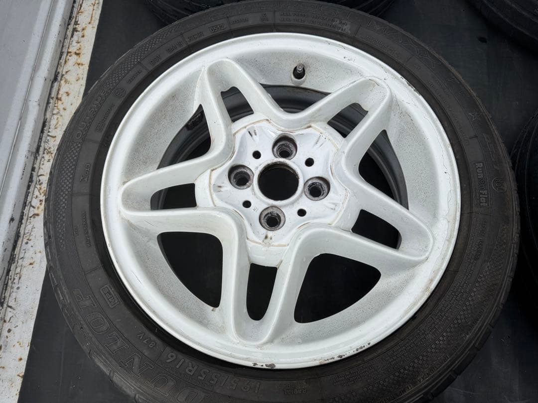 ミニ　純正　4穴6.5J-16インチ　PCD100　4穴　オフセット48