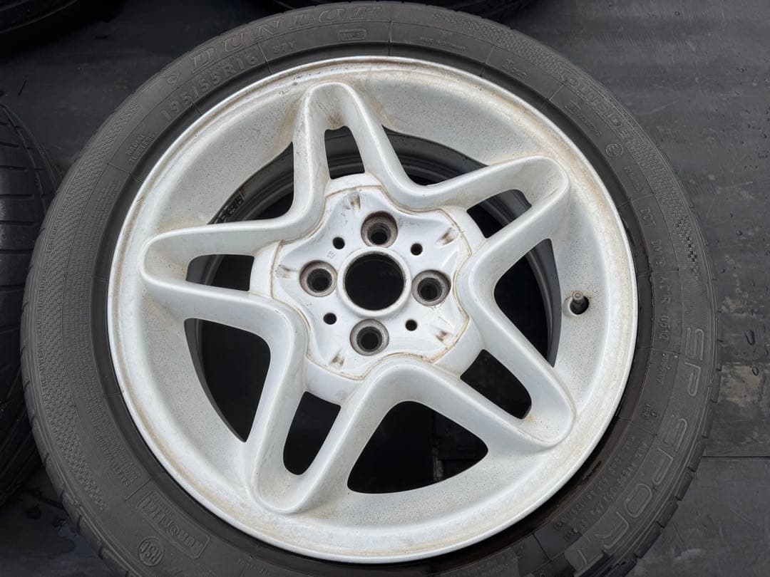 ミニ　純正　4穴6.5J-16インチ　PCD100　4穴　オフセット48