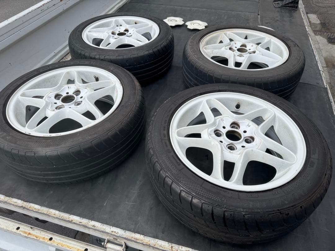 ミニ　純正　4穴6.5J-16インチ　PCD100　4穴　オフセット48