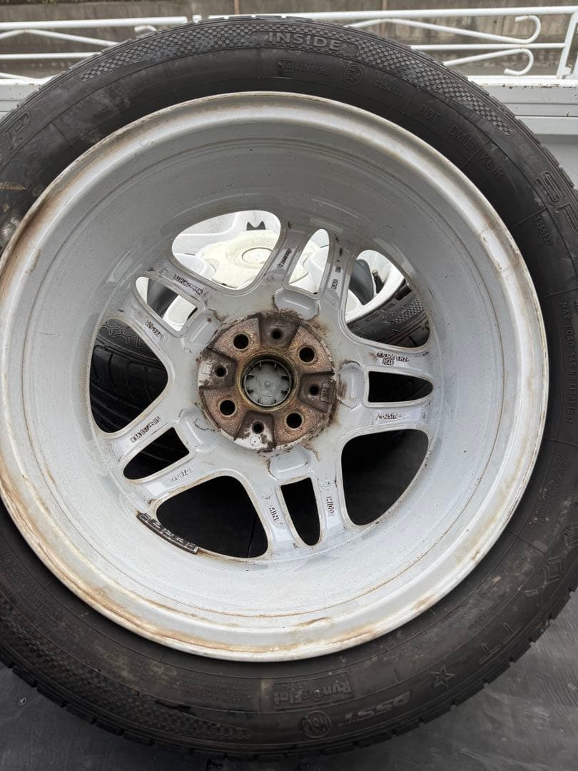 ミニ　純正　4穴6.5J-16インチ　PCD100　4穴　オフセット48