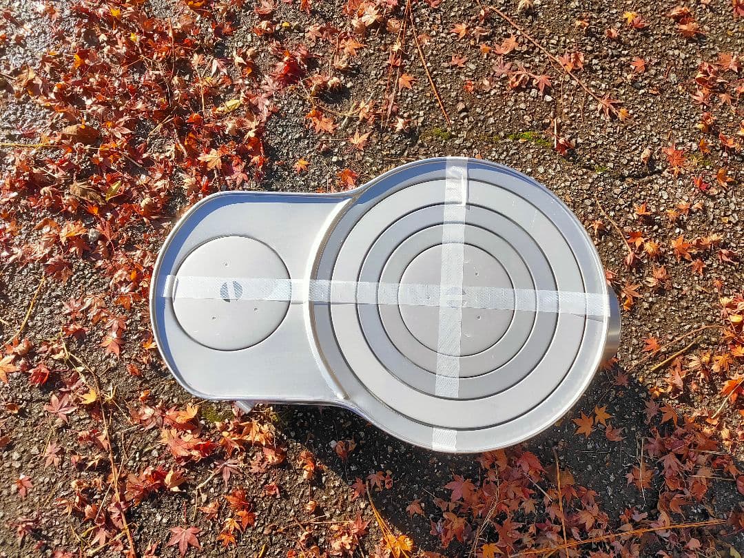 新品未使用 ホンマ製作所　時計型ストーブ　鋼板　ＡＦ－５２