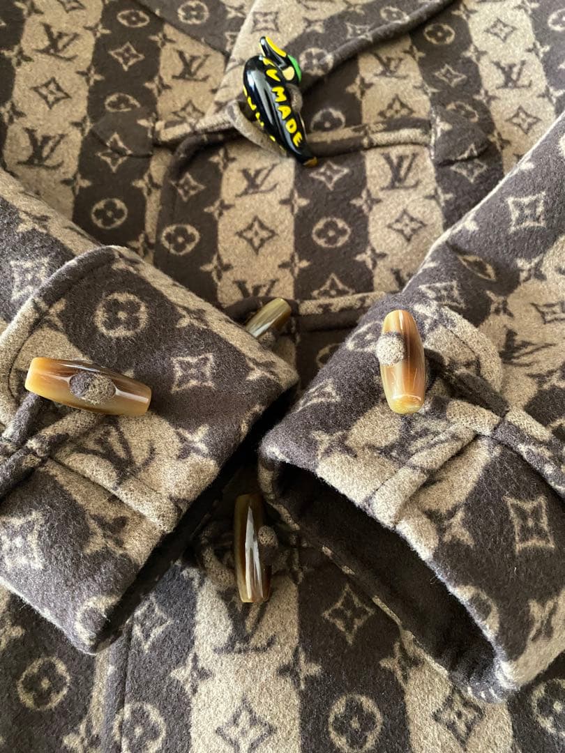 LOUIS VUITTON x Nigo モノグラムクロップドピーコート