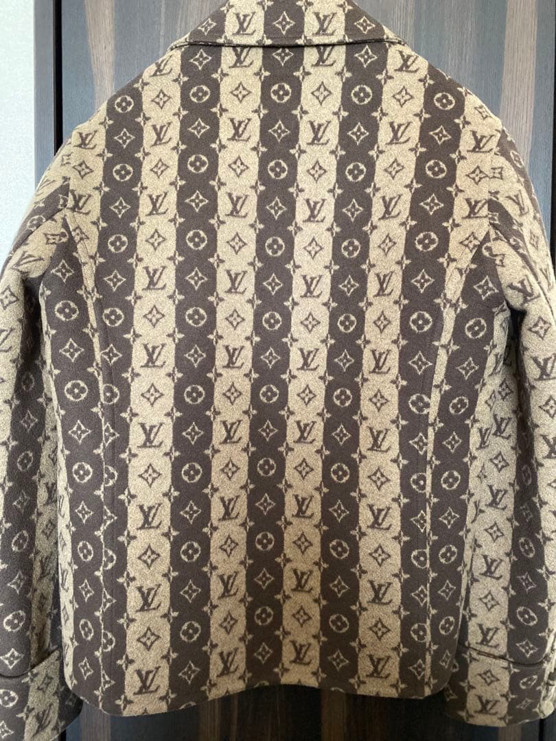 LOUIS VUITTON x Nigo モノグラムクロップドピーコート