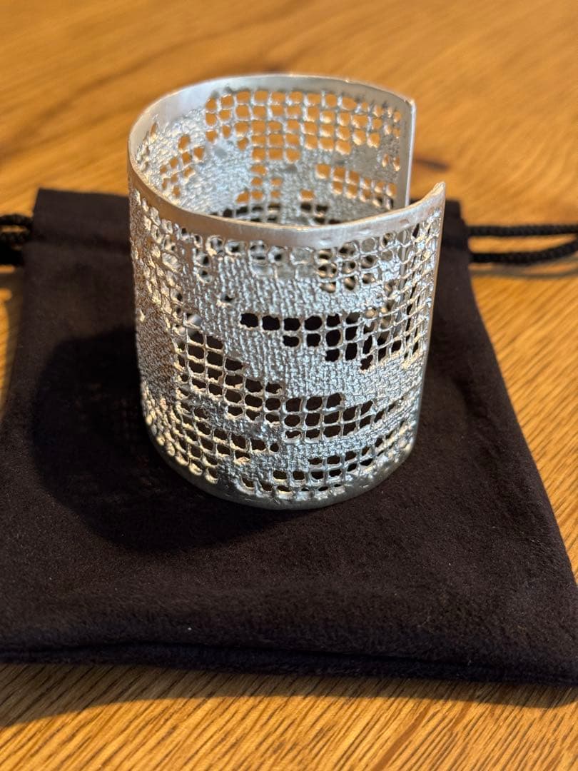 未使用 MAISON RUBUS. メゾンルーバス レースバングル LL