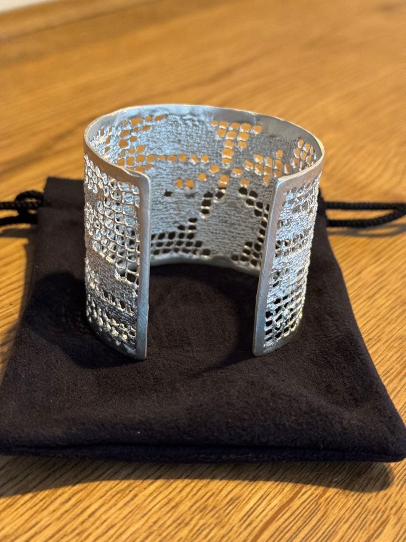 未使用 MAISON RUBUS. メゾンルーバス レースバングル LL