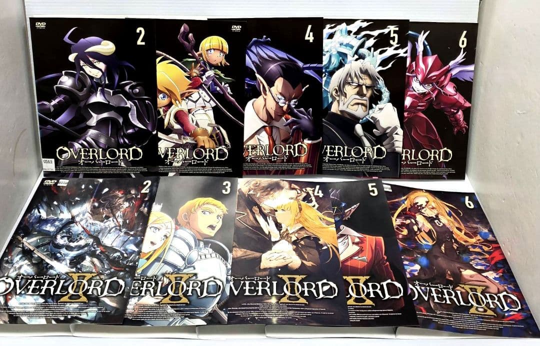 【新品ケース収納】オーバーロード 1期+2期+3期+4期　27巻　 DVD