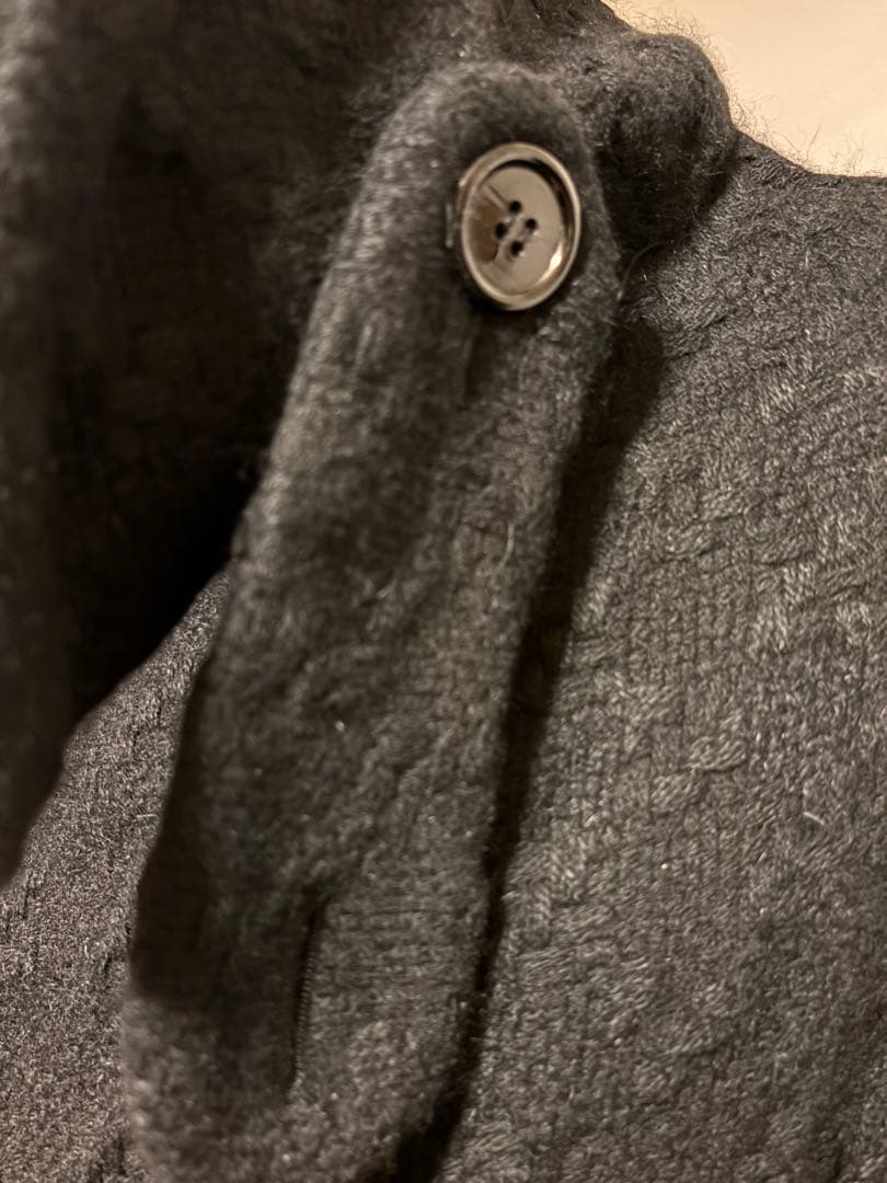 （美品‼️）Yohji Yamamoto 黒 ロングコート 2サイズ