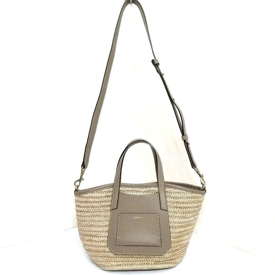 ✨未使用級✨LORISTELLA　2way　カゴバッグ　イタリア製