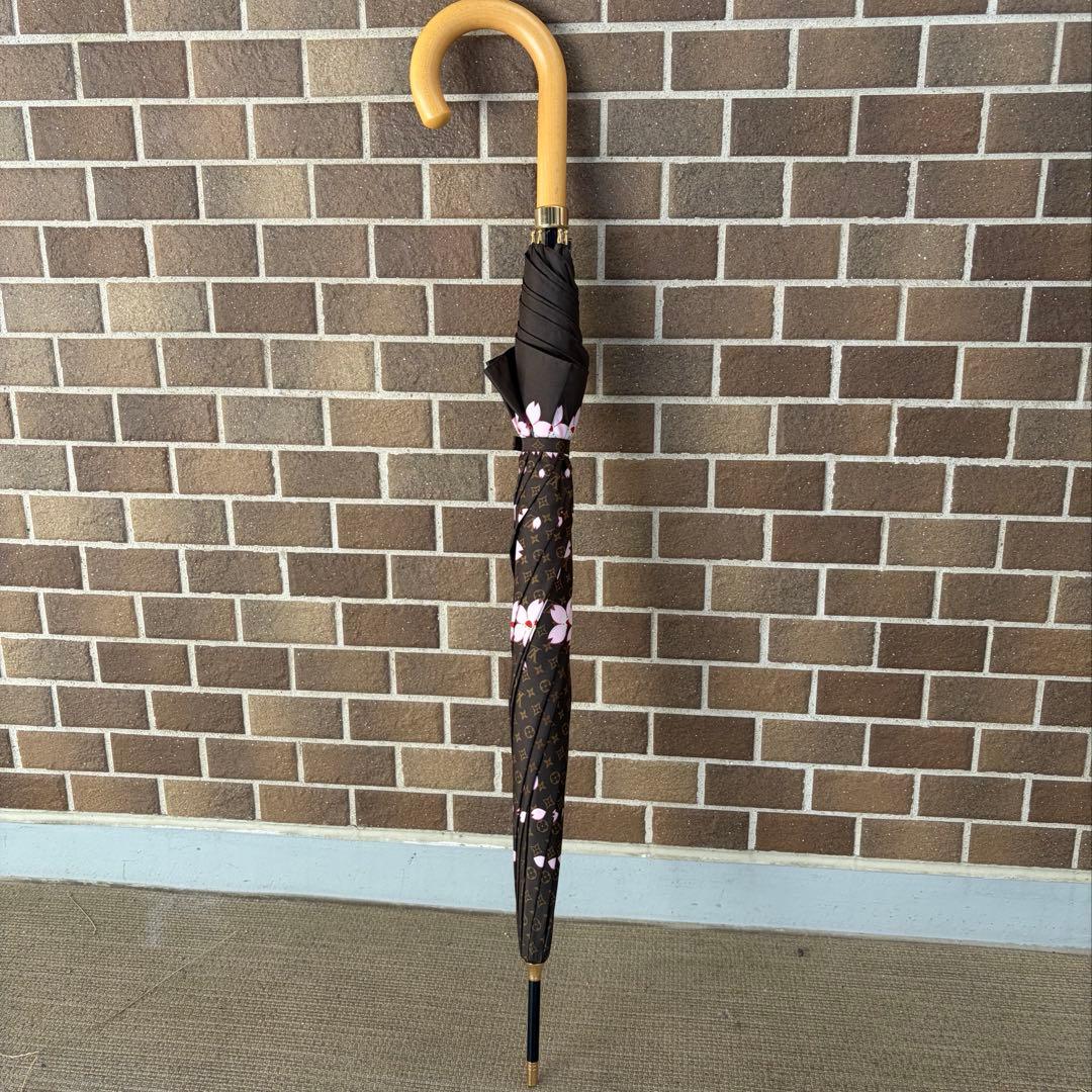 ヴィトン✖️村上隆　コラボ　晴雨兼用長傘 ブラウン