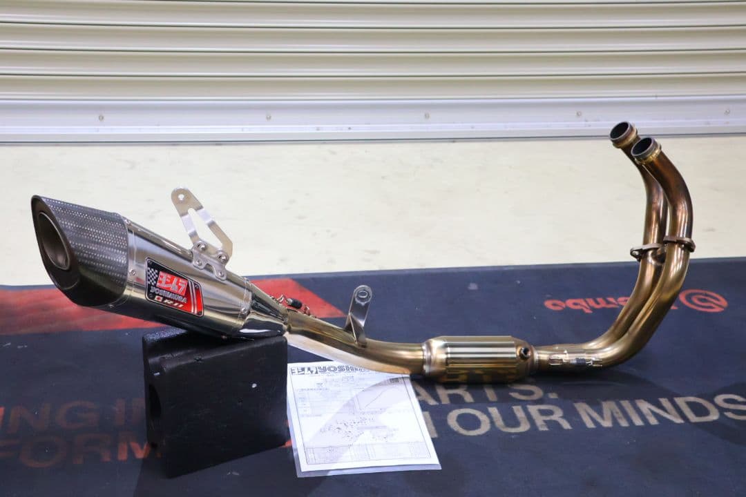 MT-07 XSR700 ヨシムラR-11 フルエキマフラー　14-20