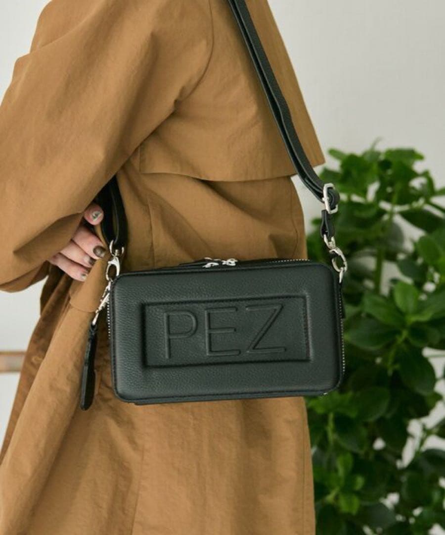 【土日限定】PEZ(ペッツ)×ear本革ウォレットショルダーバッグ