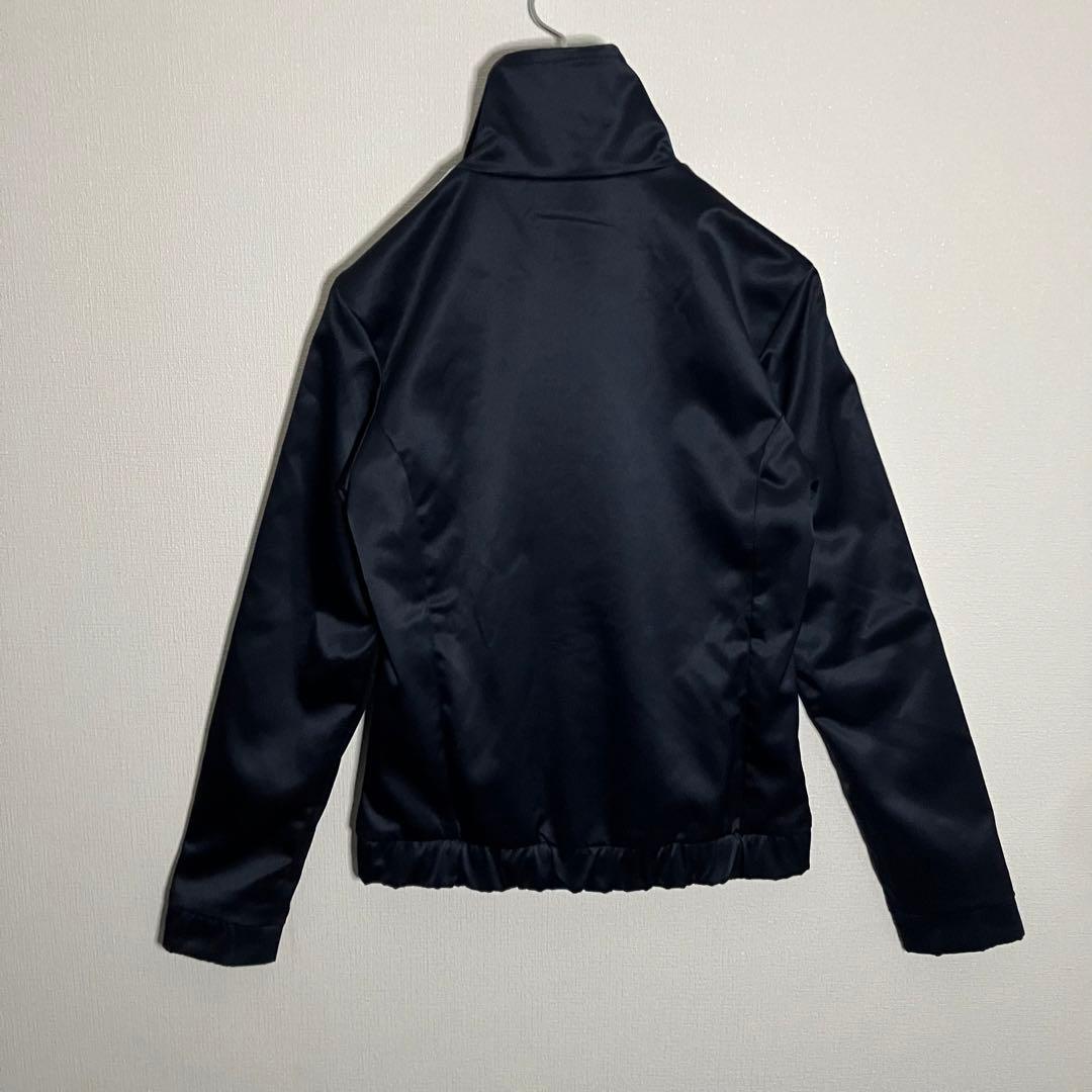 【未使用 adidas トラックジャケット トレフォイル 白 黒】