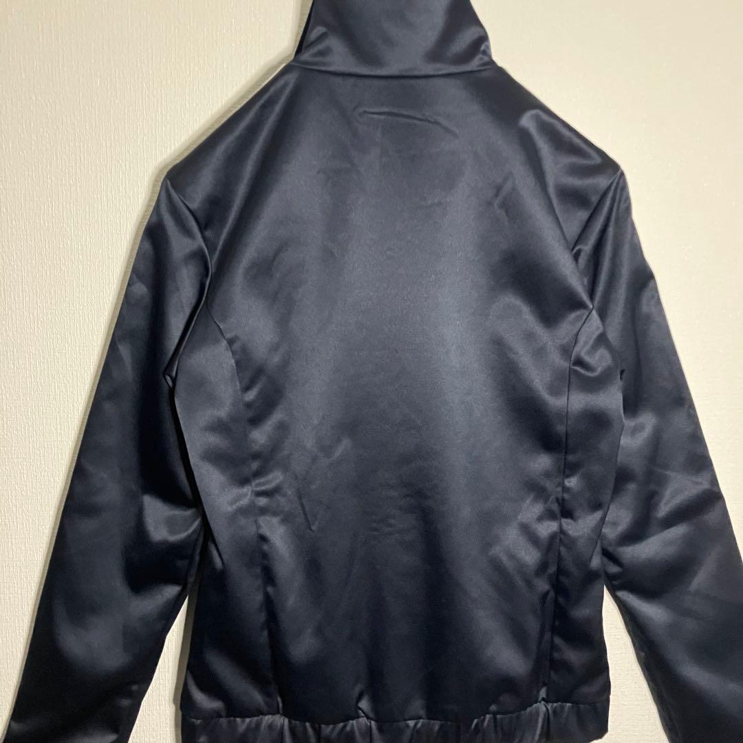 【未使用 adidas トラックジャケット トレフォイル 白 黒】