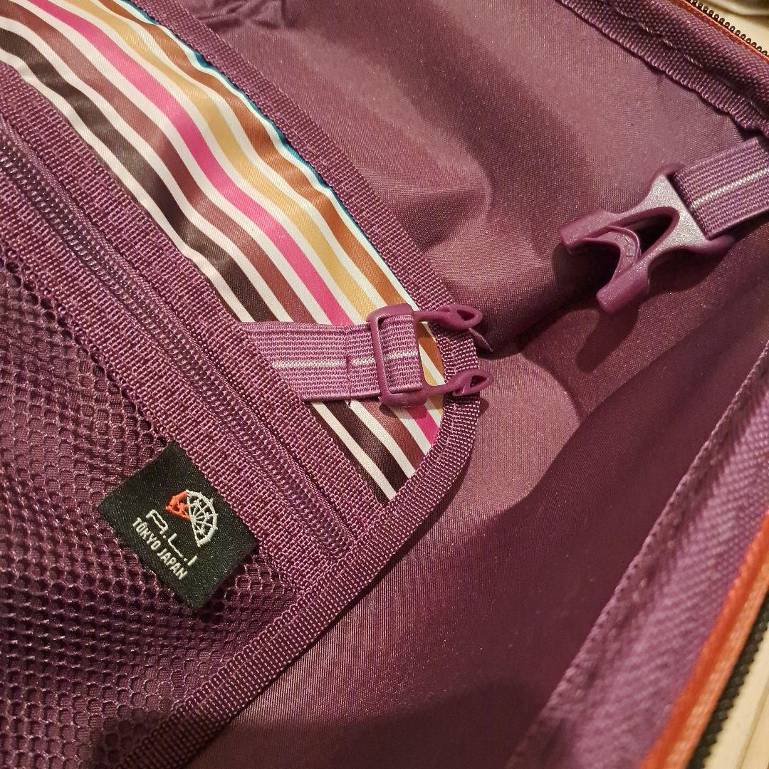 sssttt33A.L.Iフロントオープン機内持ち込みスーツケースオレンジ