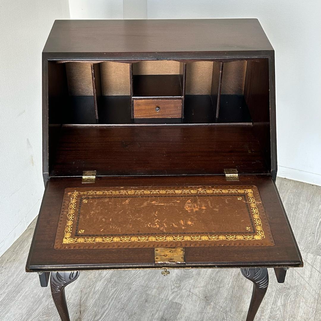 イギリス アンティーク 家具 ライティング ビューロー 英国 チェスト 538A