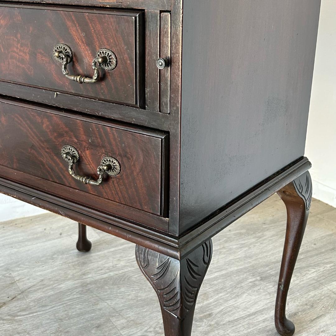 イギリス アンティーク 家具 ライティング ビューロー 英国 チェスト 538A