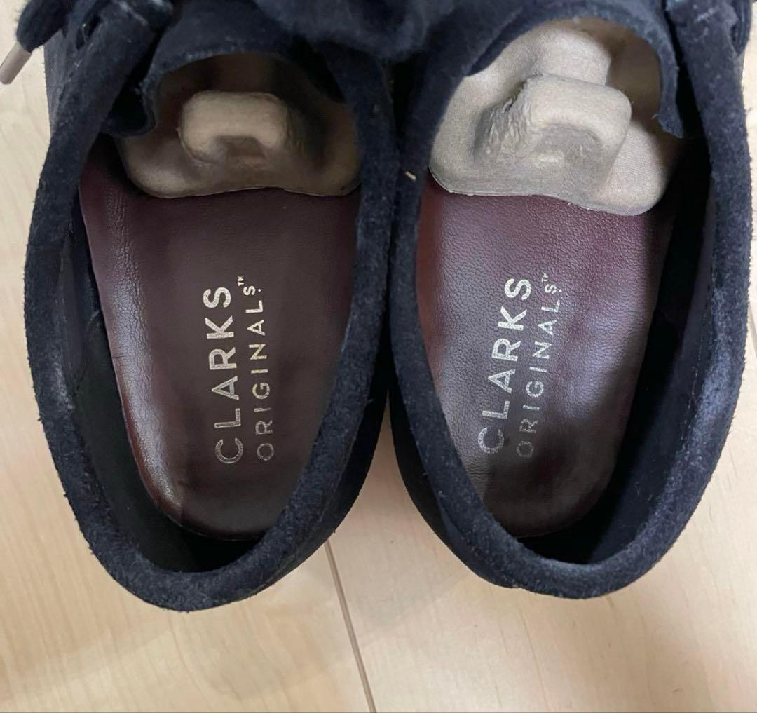 靴 CLARKS WALLABEE UK6.5