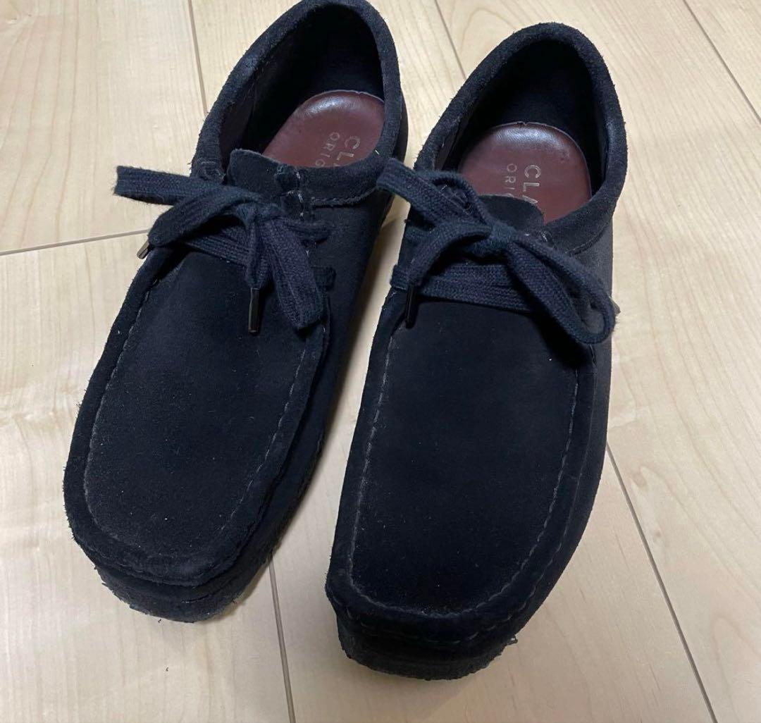 靴 CLARKS WALLABEE UK6.5