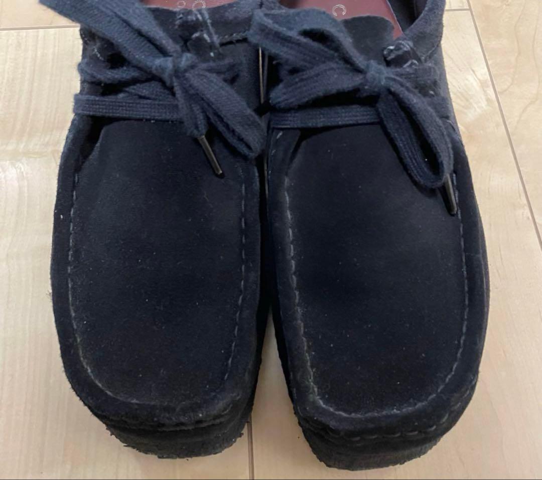 靴 CLARKS WALLABEE UK6.5