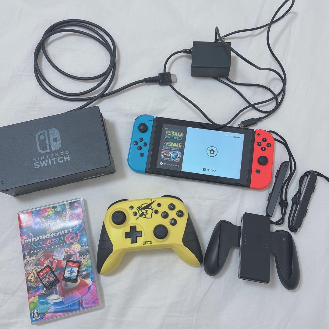 ニンテンドースイッチ本体 周辺機器 ソフト セット
