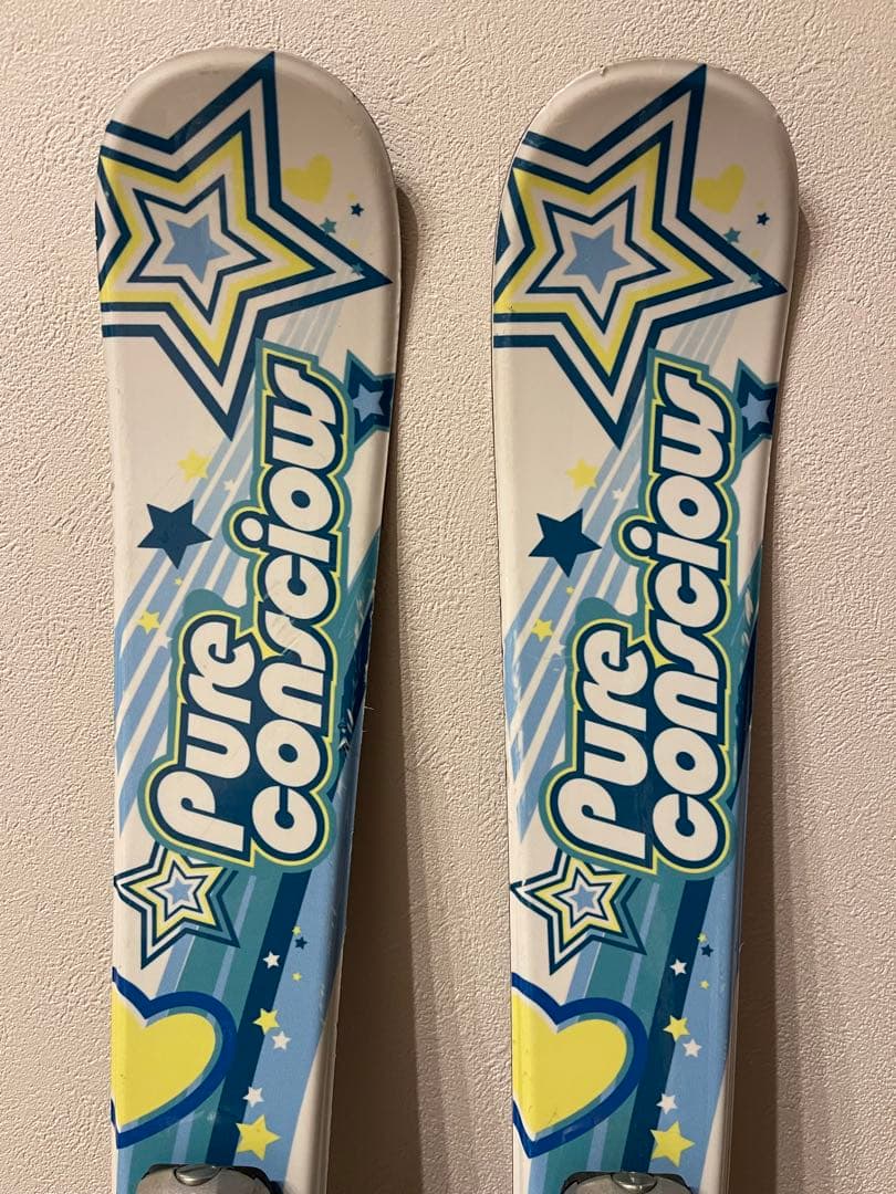 Pure Conscious スキー板90㎝ ブーツ20 ㎝ ストック ジュニア