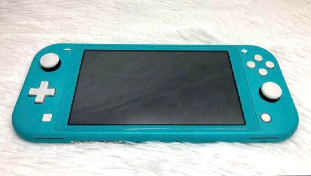 Nintendo Switch Lite ターコイズ 美品　スプラトゥーン3内蔵