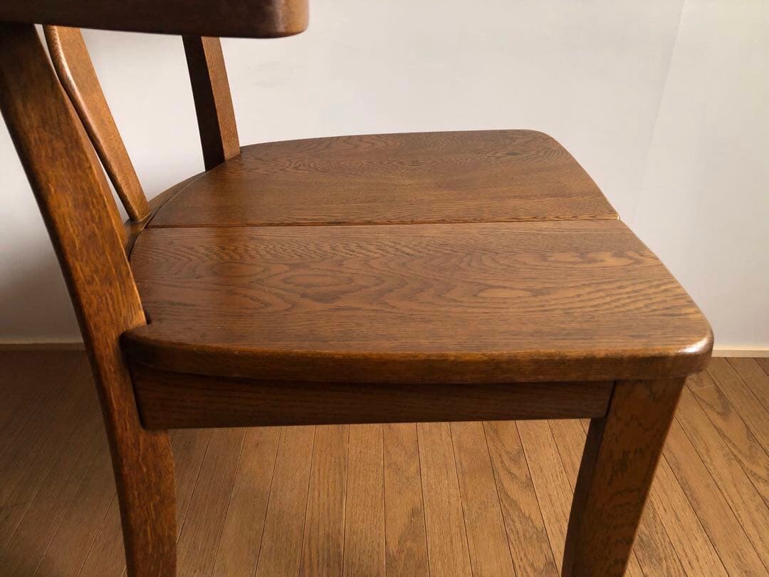 飛騨家具 浜本工芸 アームチェア② 肘掛け 安楽椅子 楢無垢材 古民家 民藝家具