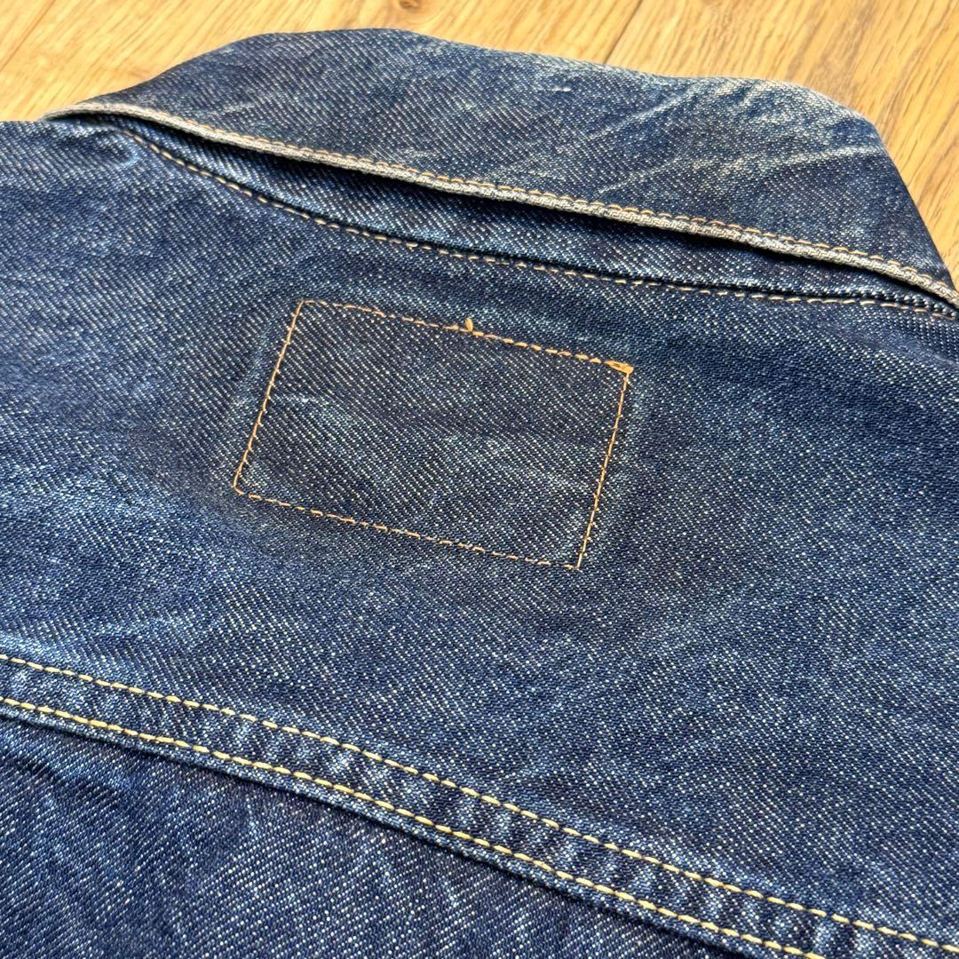 TOPAZ デニムジャケット インディゴ　大戦モデル　Gジャン　ヴィンテージ