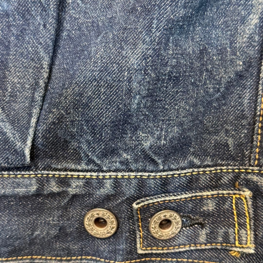 TOPAZ デニムジャケット インディゴ　大戦モデル　Gジャン　ヴィンテージ