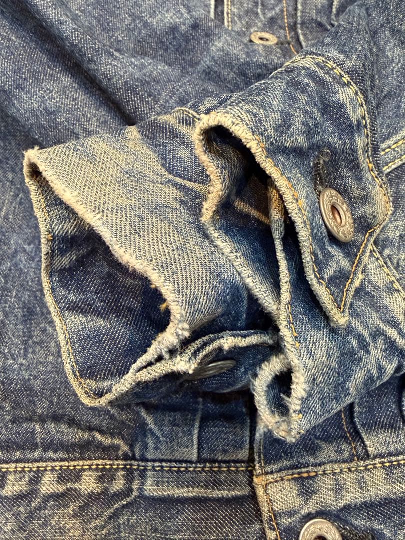 TOPAZ デニムジャケット インディゴ　大戦モデル　Gジャン　ヴィンテージ